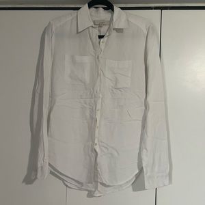 White button down loft - XS